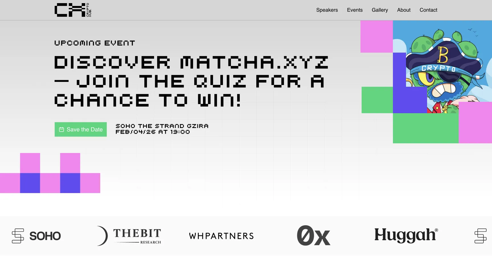 CryptoHub Malta - A comprehensive crypto community website built with Next.js and React